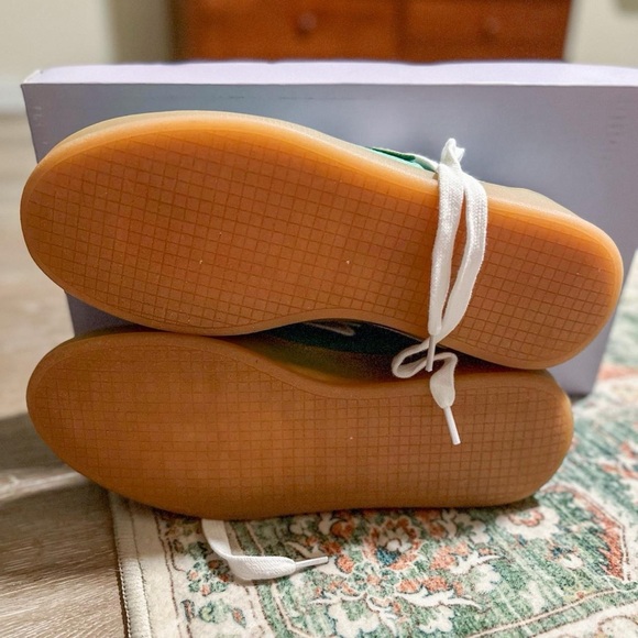 NWT steve madden trendy green suede sneakers - Picture 4 of 5